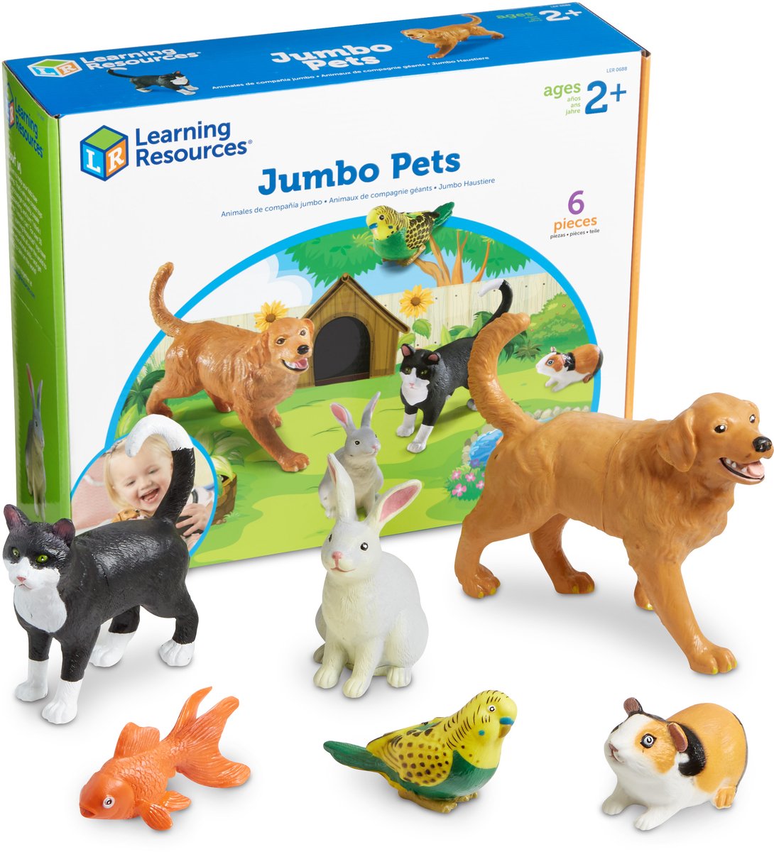 Ressources d'apprentissage pour animaux de compagnie géants - 1+