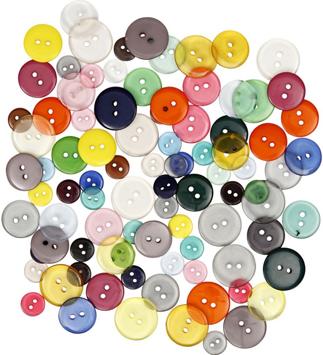 Creativ company https: www.cchobby.nl buttons-d-12-18-20-mm-various-colors-50-gr-100-piece-1-box