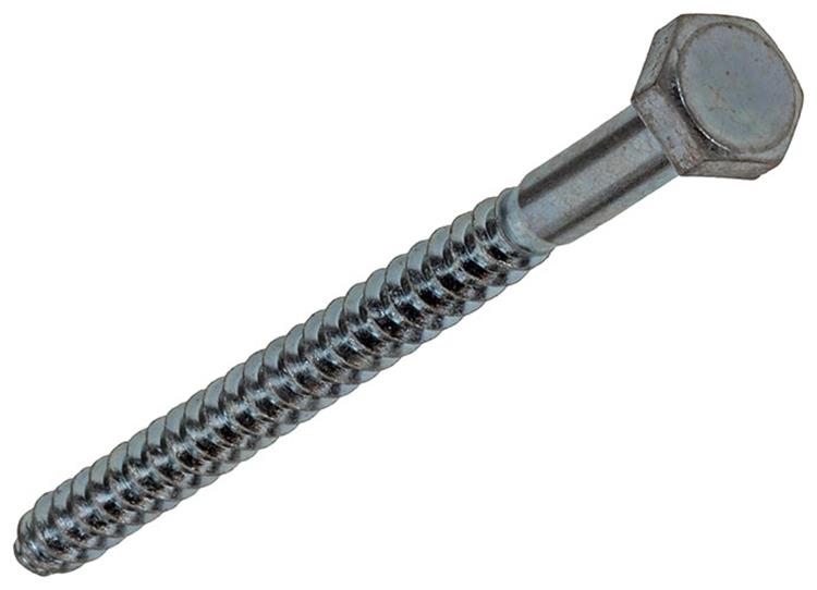 Mack 1017413 - houtdraadbout staal verzinkt 1 st 7 x 110 mm | 10 stuks