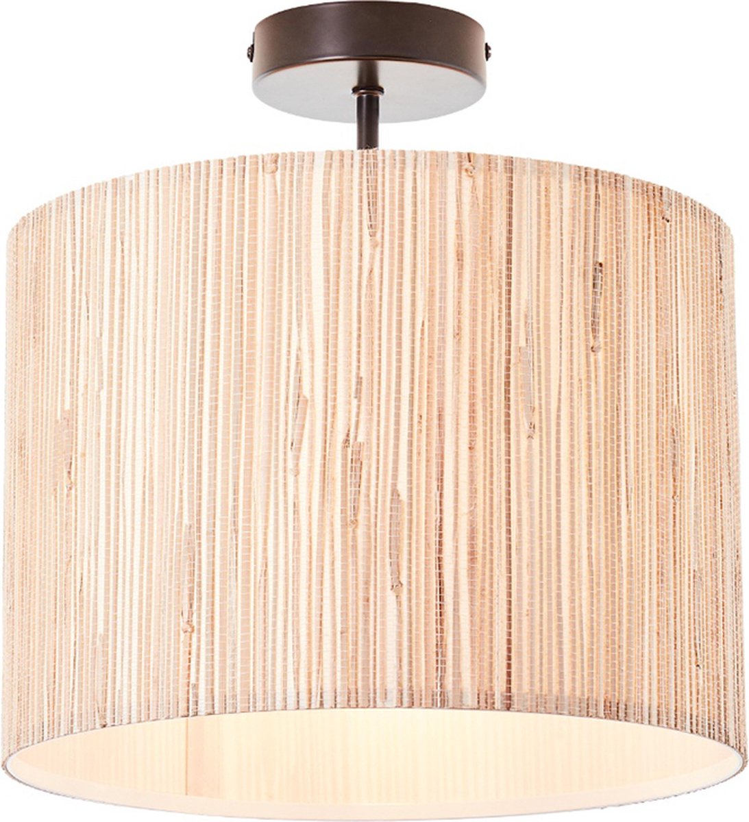 Brilliant wimea - plafonnier - beige - noir