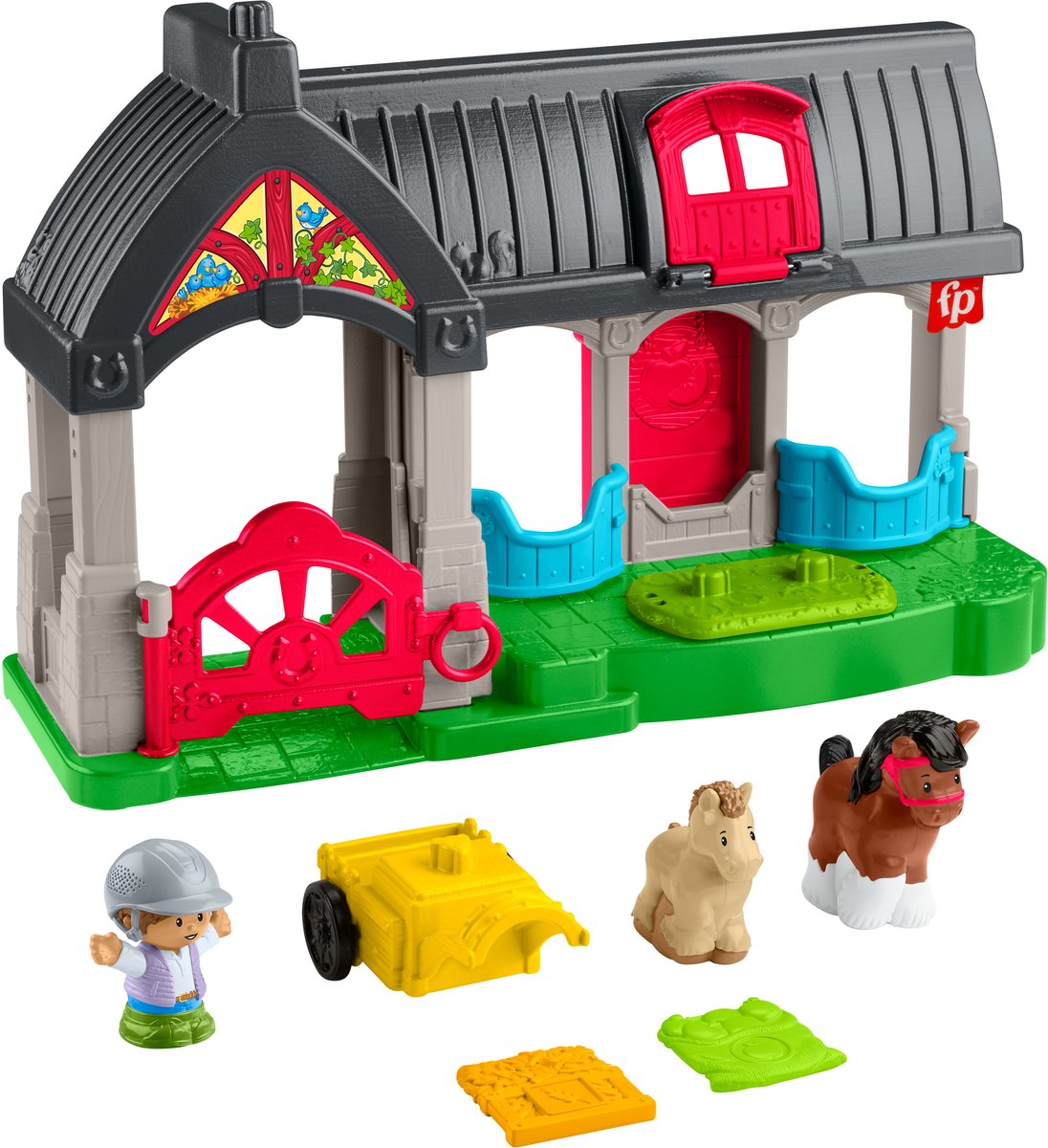 Ensemble de jeu stable Fisher Price Little People