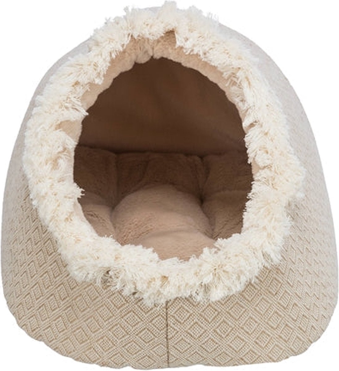 Trixie panier pour chat igloo boho beige
