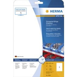 Feuille herma 4584 blanche