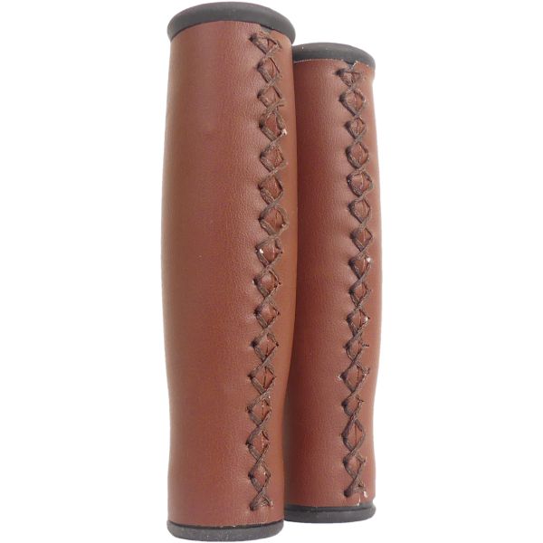 Edge City Gatchles - 135 mm en cuir artificiel marron foncé