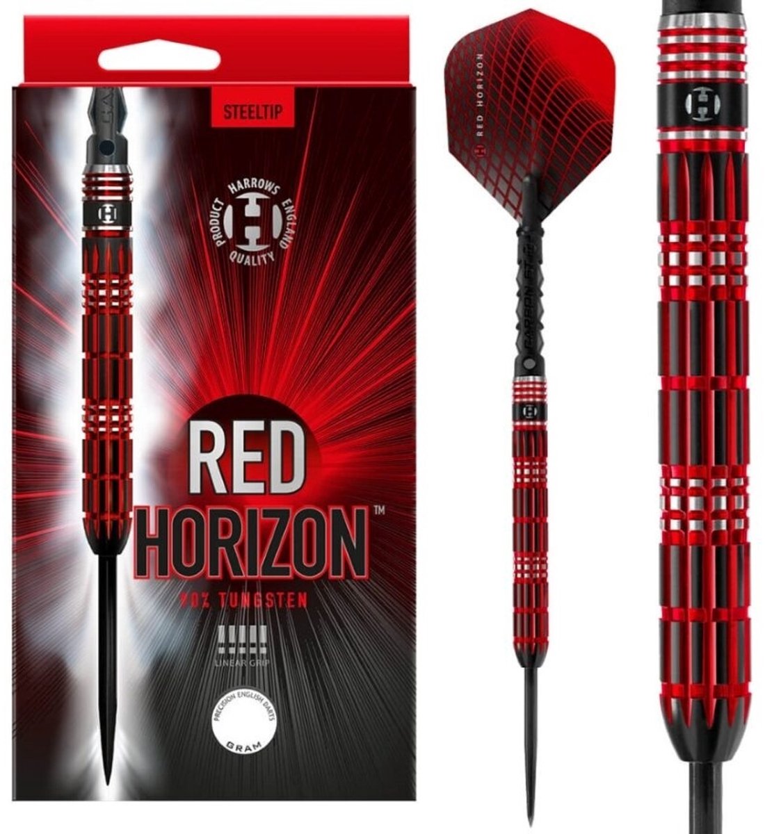 Harrows horizon rouge 90% tungstène 21gr