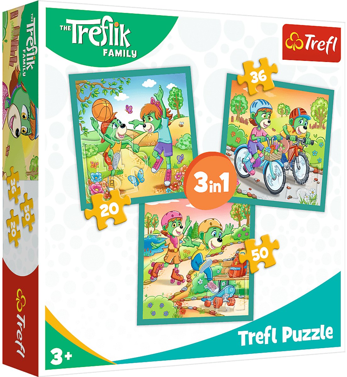 Puzzle personnages de dessins animés Trefl - 50 pièces - à partir de 3 ans