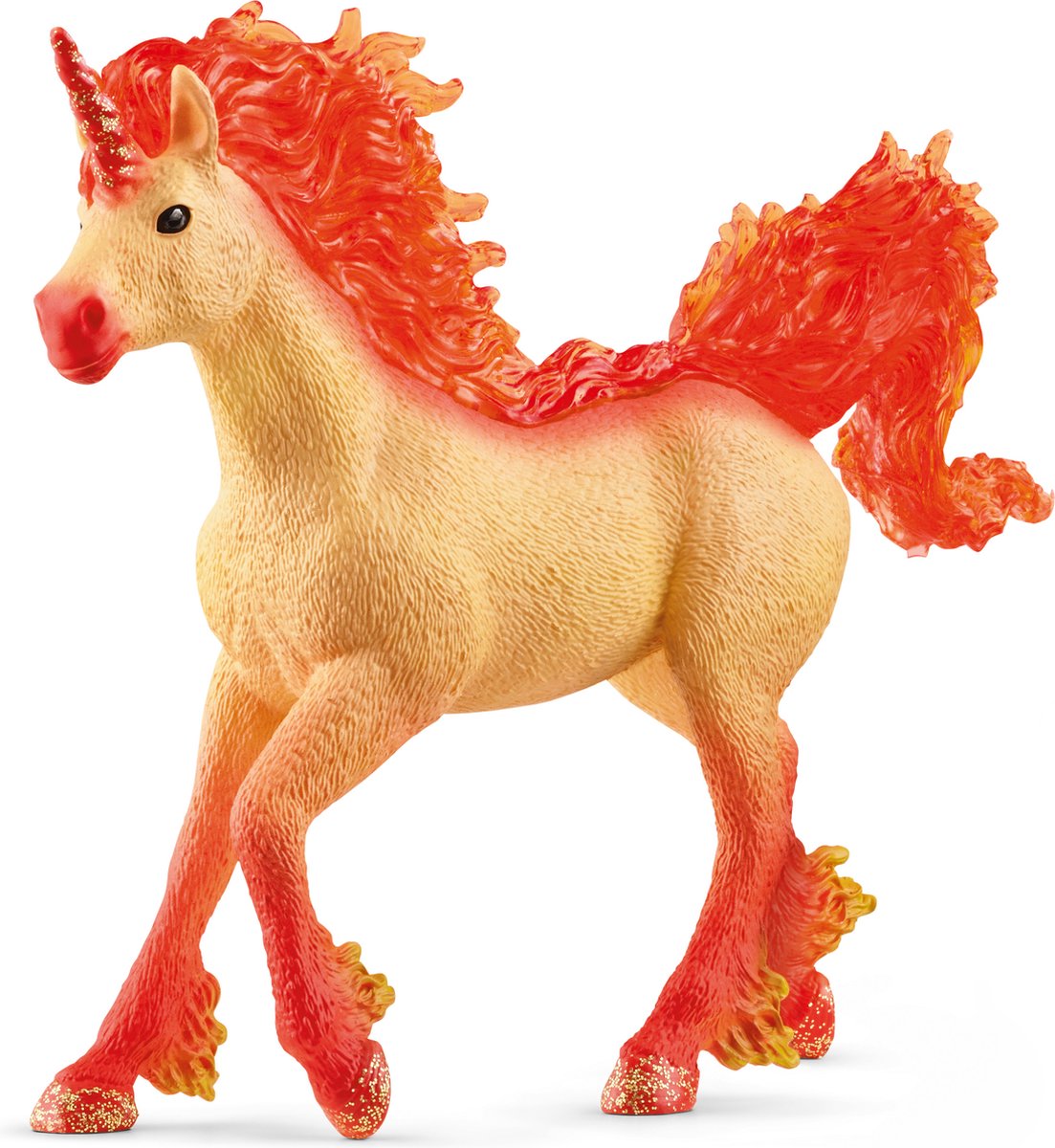 Schleich bayala - étalon licorne de feu elementa - jouet licorne - 70756