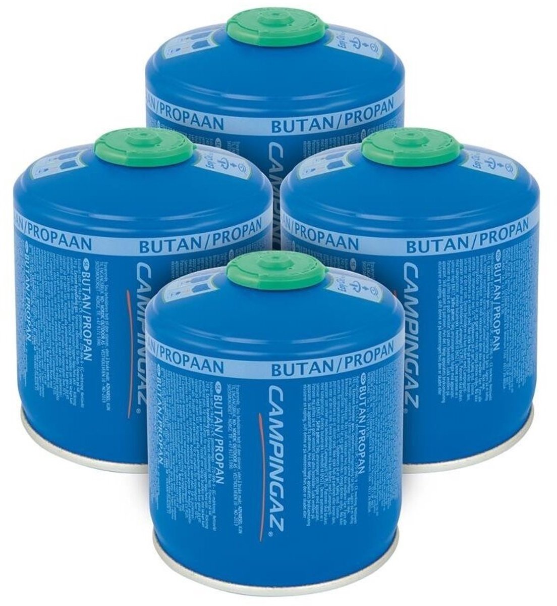 Cartouche Campingaz cv300 plus - 4 pièces - système click - 240 grammes butane propane - gaz
