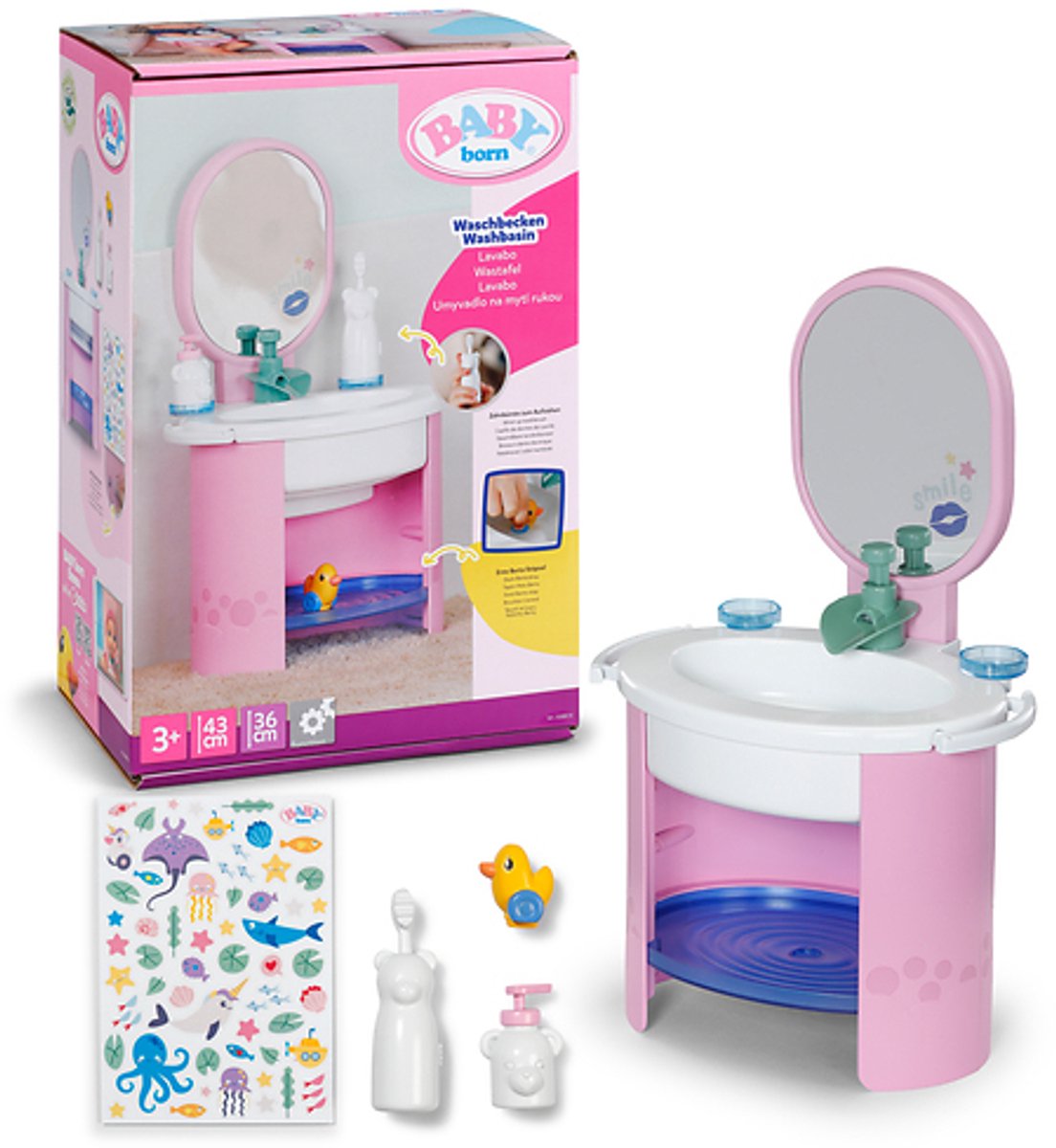 Lavabo bébé né