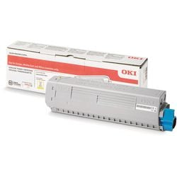 Cartouche de toner oki 47095701 jaune