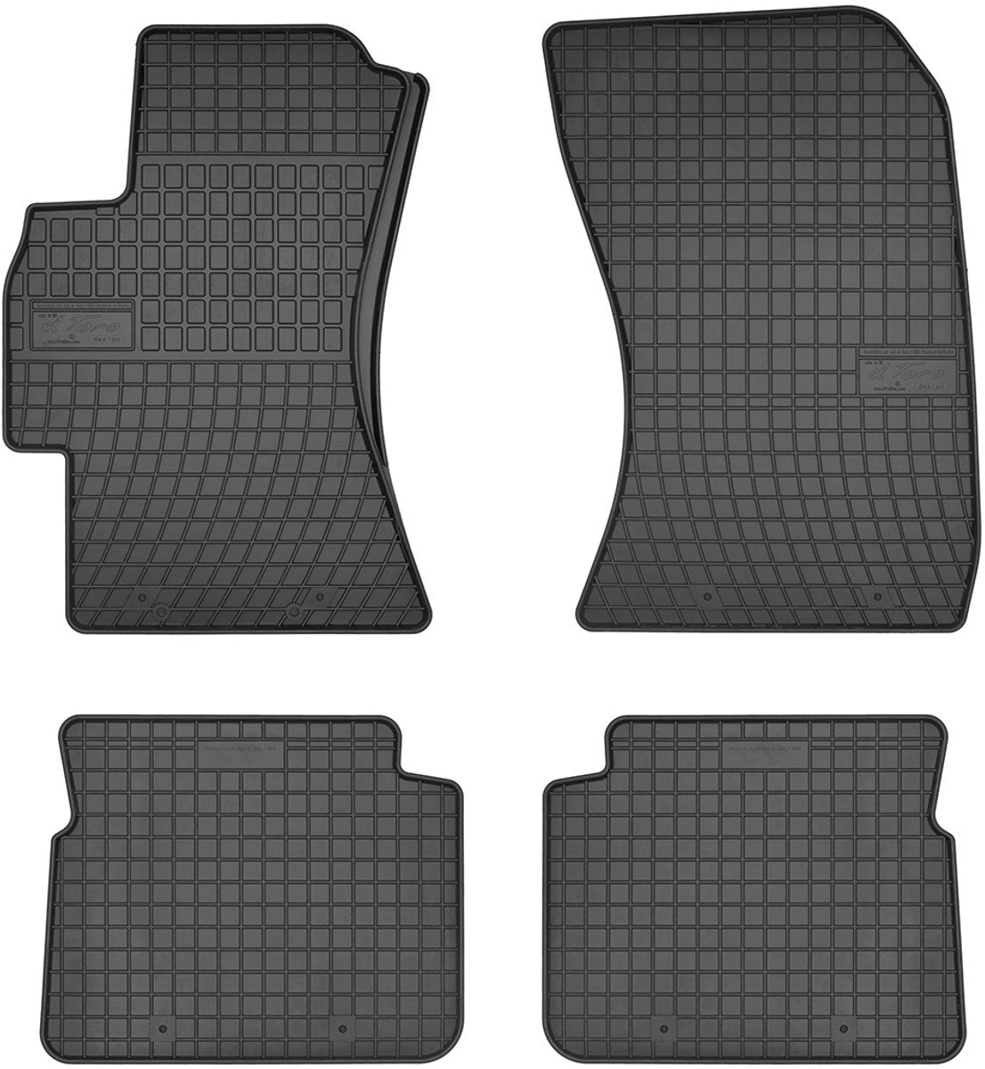 Tapis en caoutchouc Frogum Subaru Impreza 2007-2014 -