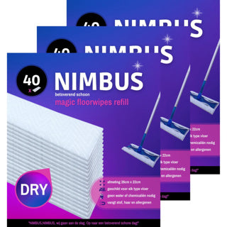 Recharge de serpillières magiques Nimbus 120 pièces