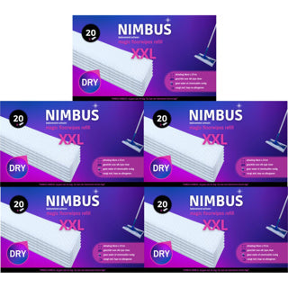 Nimbus serpillières magiques xxl recharge 100 pièces