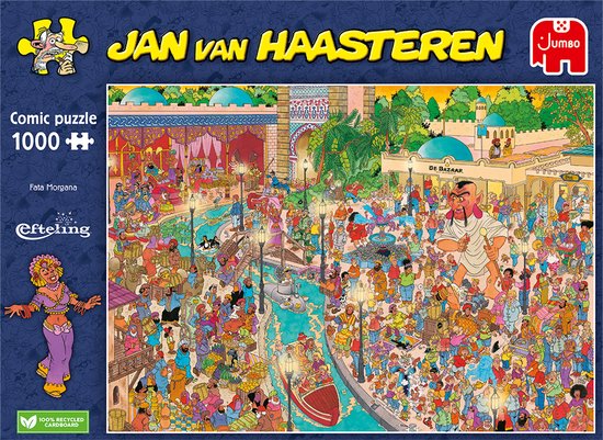 Puzzle Jan van Haasteren Efteling fata morgana - 1000 pièces