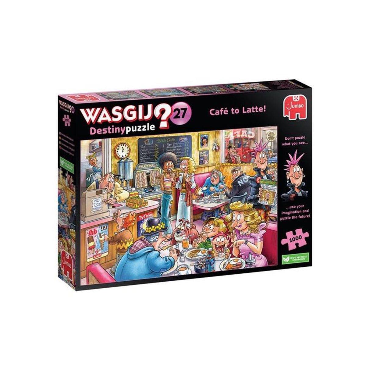 Puzzle Jumbo Wasgij Destiny 27 - Le café !, 1000 pcs.
