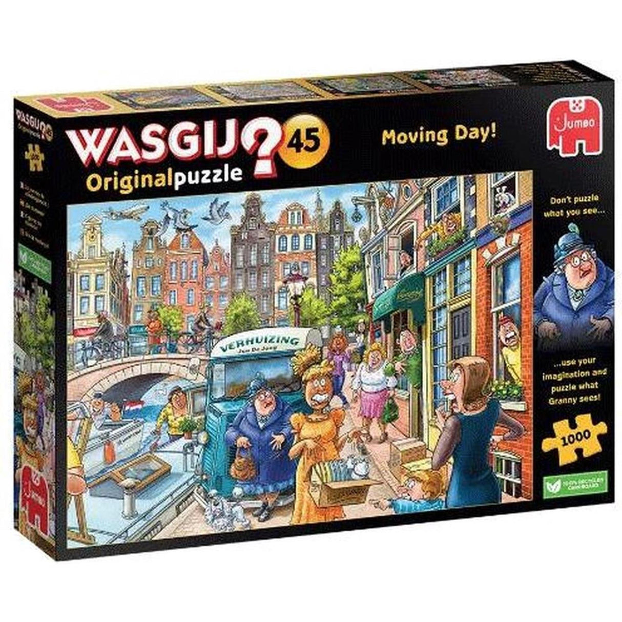 Jumbo wasgij 45 jour de déménagement ! 1000 pièces