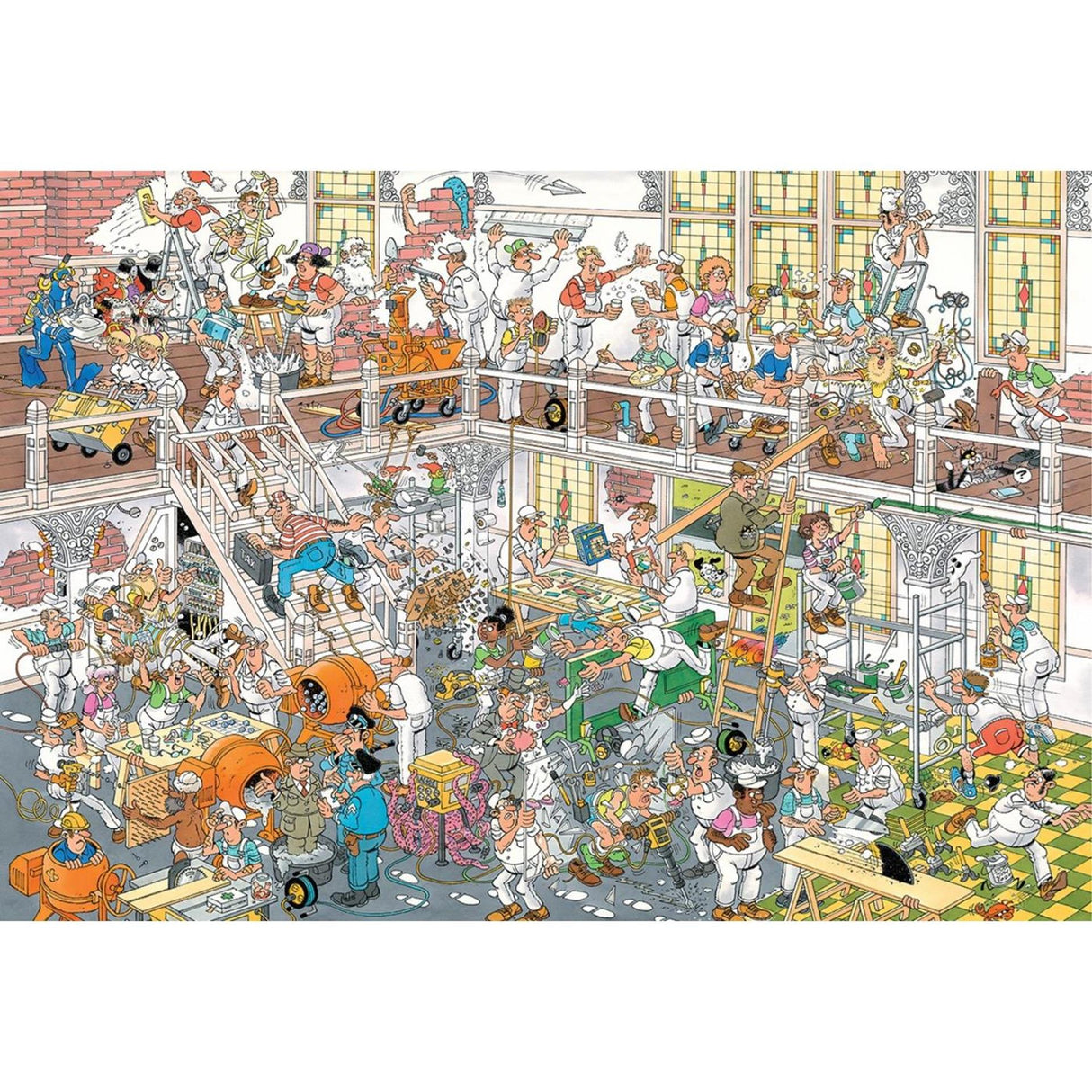 Puzzle Jan van Haasteren - la rénovation, 3000 pcs.