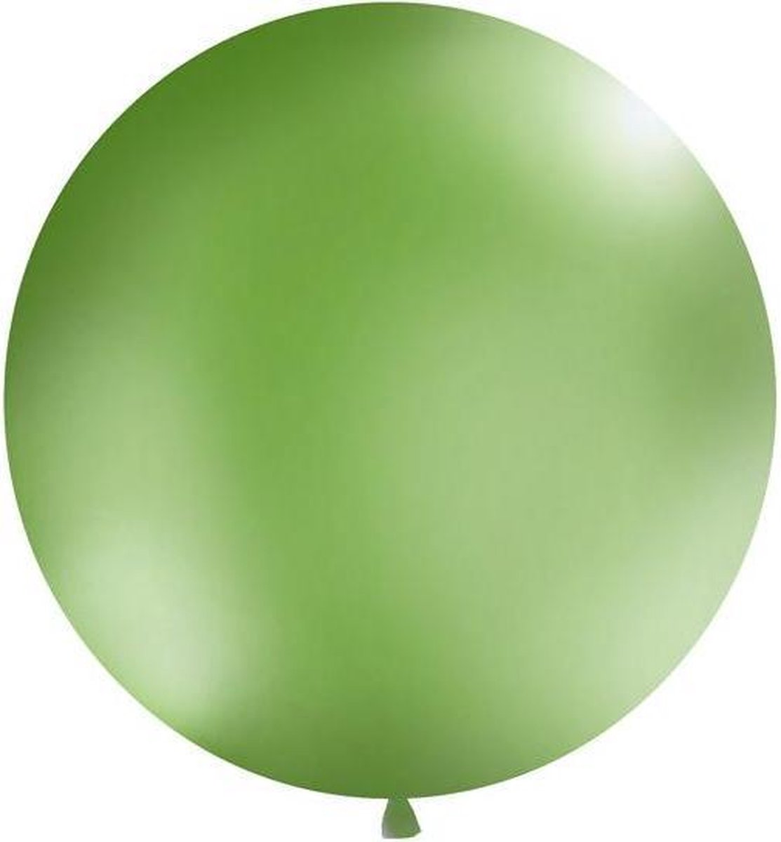 Party déco méga ballon vert pastel 100 cm