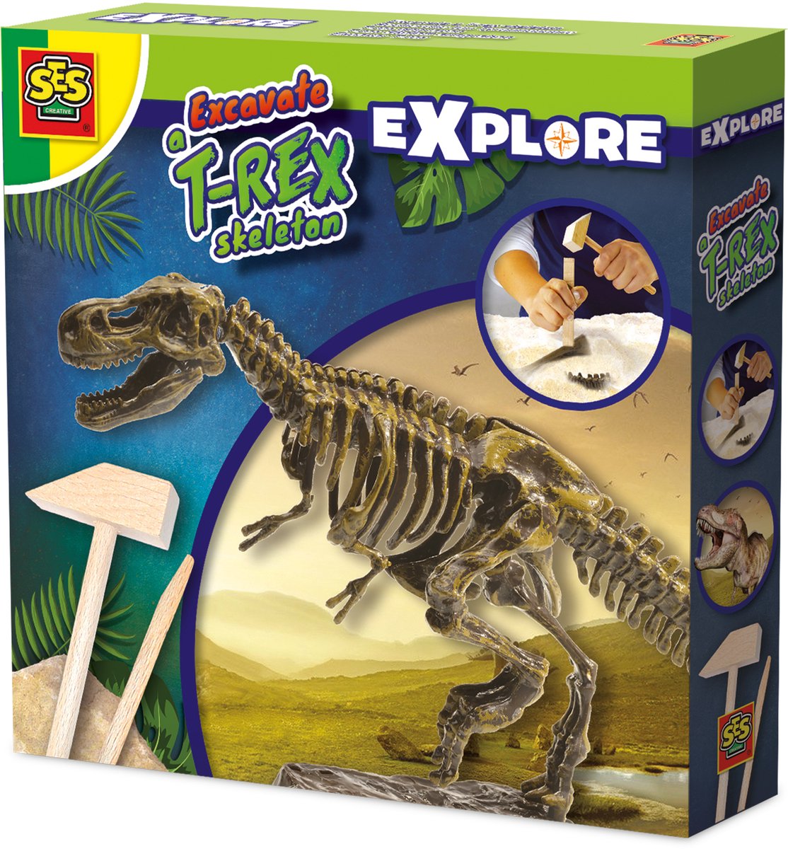 Ses séances créatives déterrent le T-Rex