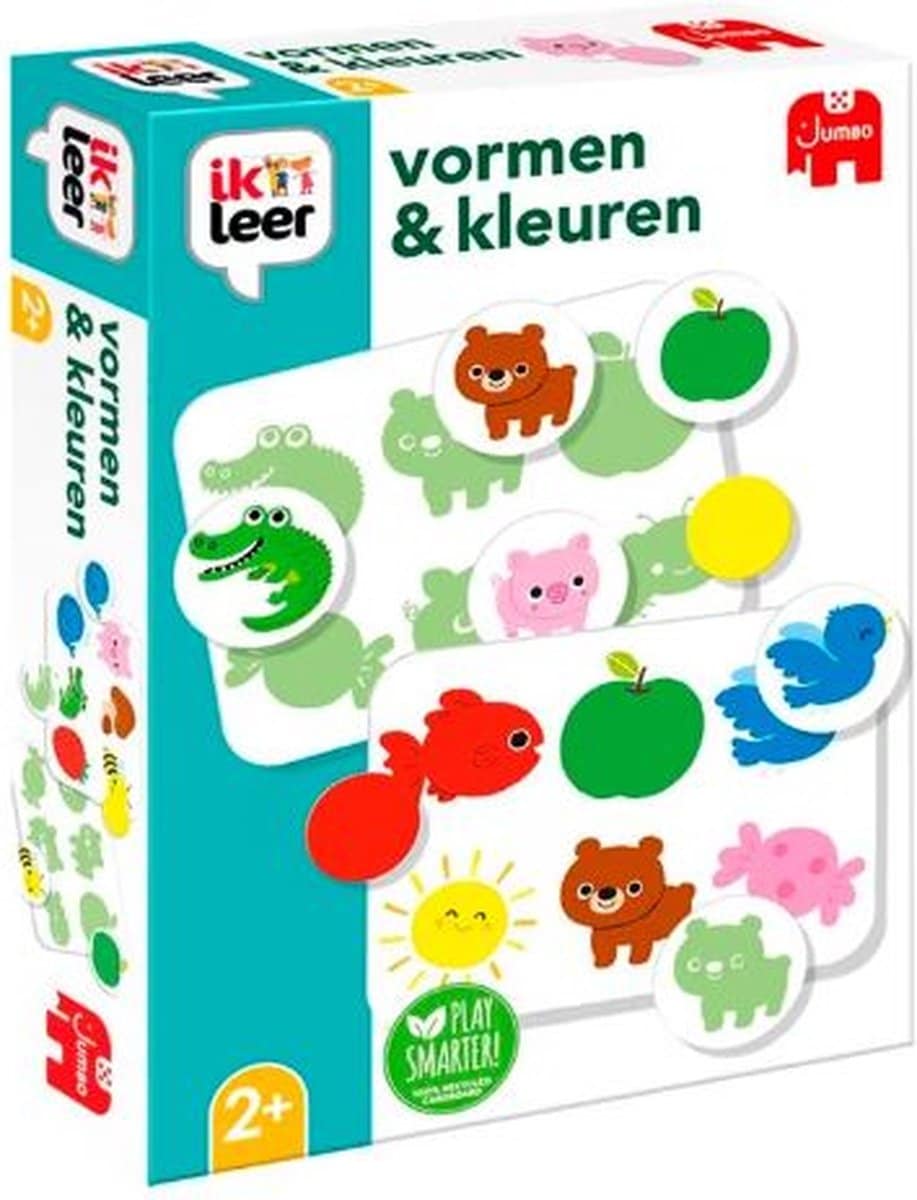 Jeu éducatif Jumbo J'apprends les formes et les couleurs
