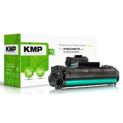 Cartouche de toner kmp hp 85a canon 725 noir