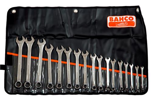 Jeu de clés mixtes Bahco 17 pièces
