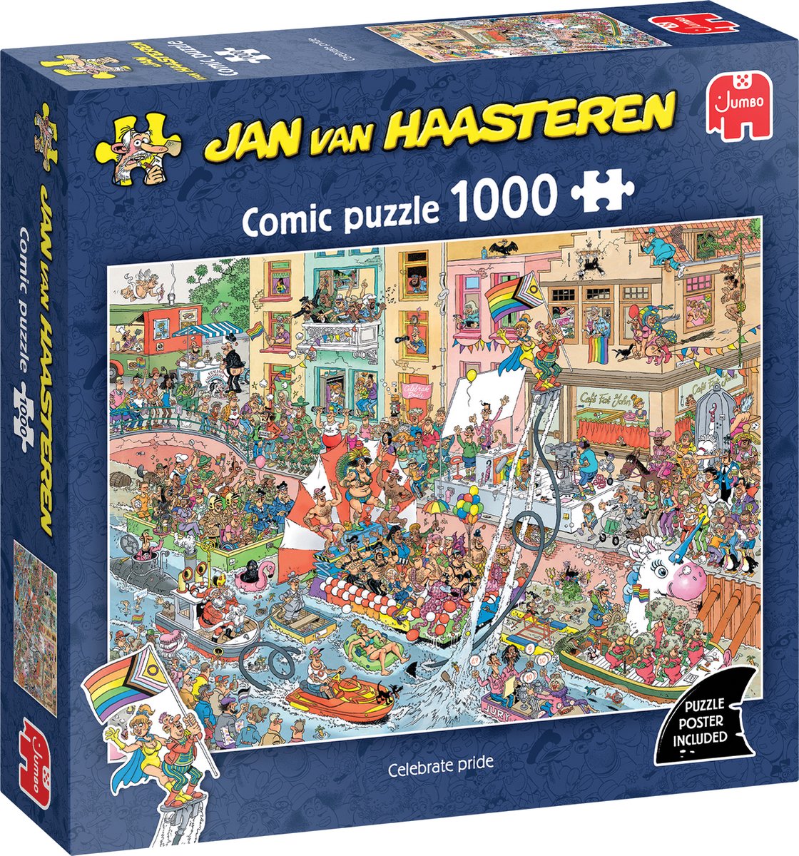 Jan van Haasteren - célébrer la fierté - puzzle - puzzle 1000 pièces