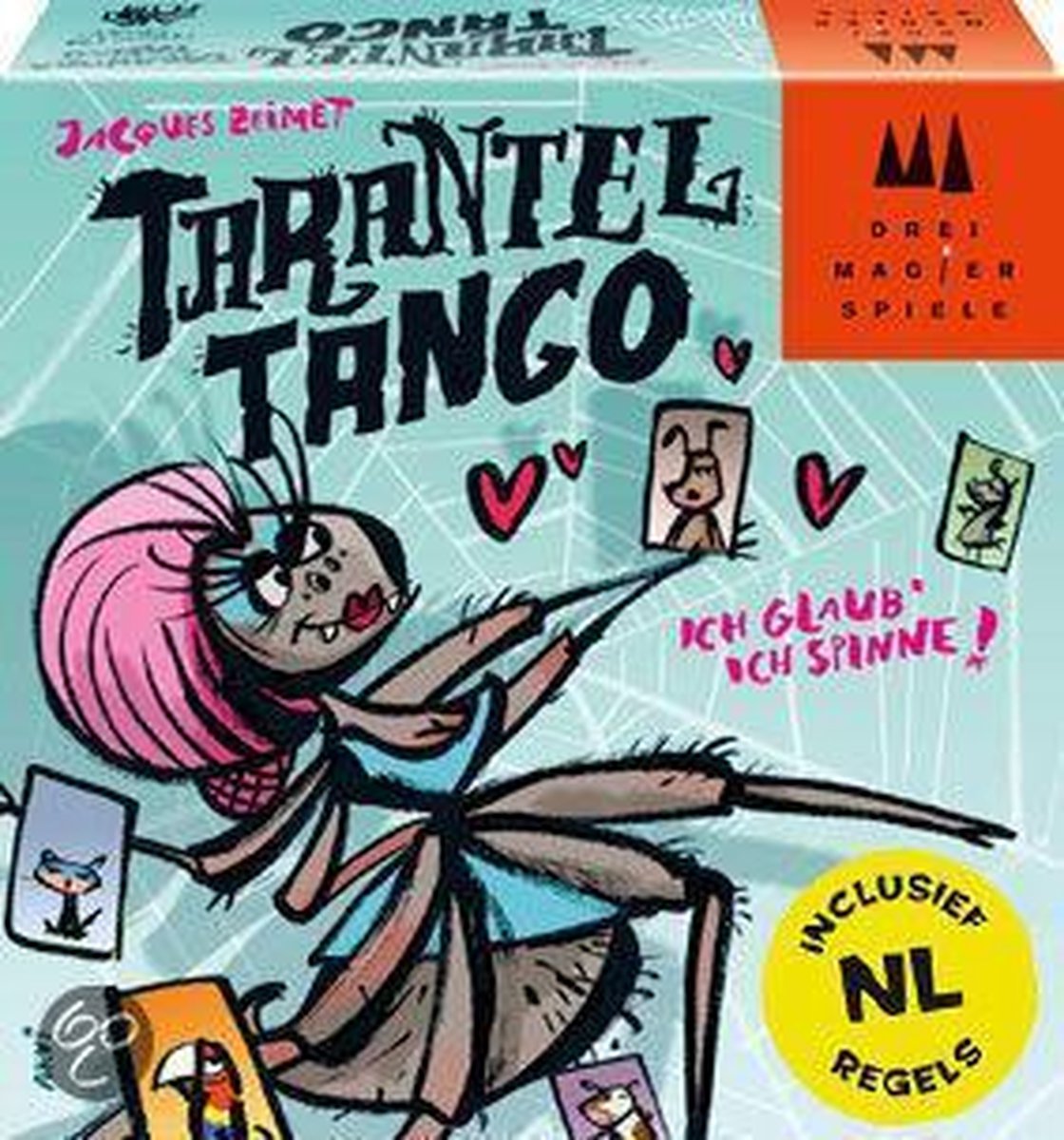 Trois magiciens jouent au tango tarentule : un jeu de réaction hilarant rempli de sons d'animaux et amusant et chaotique pour toute la famille