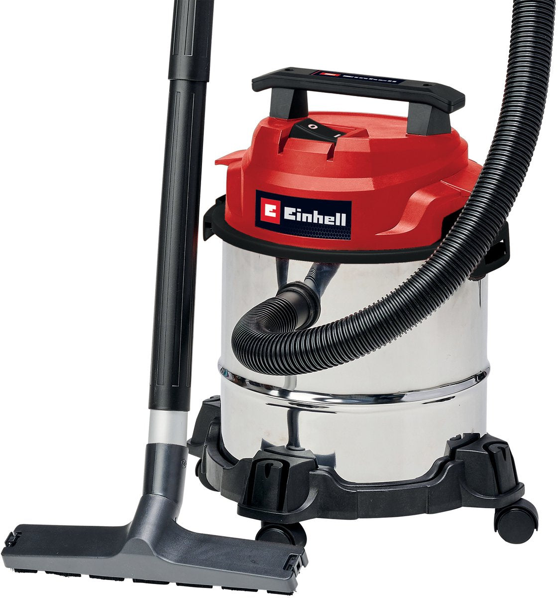 Aspirateur eau et poussière électrique Einhell tc-vc 1812 1 s - 1250 w - 180 mbar - 12 l - incl. divers accessoires