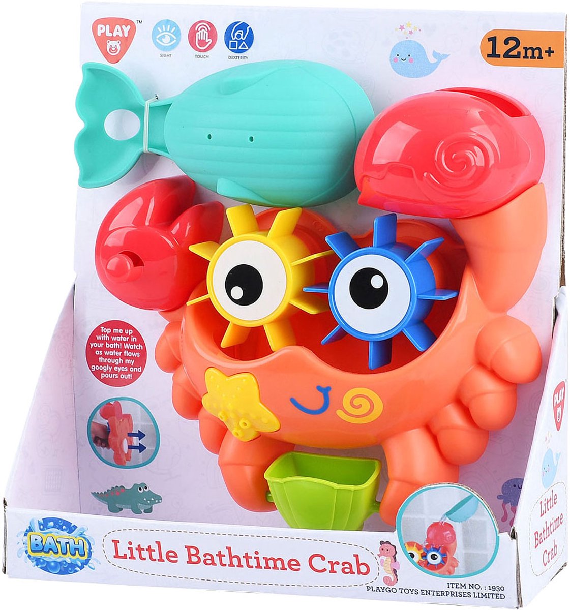 Playgo jouets de bain crabe de bain