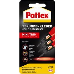 Superglue pattex 2269555 3 pièces