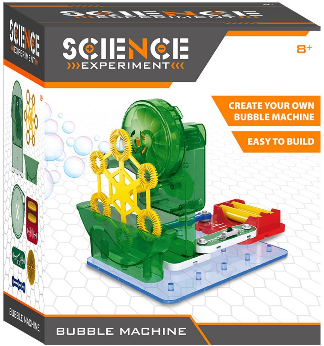 La science fabrique votre propre machine à souffler des bulles | 2 pièces