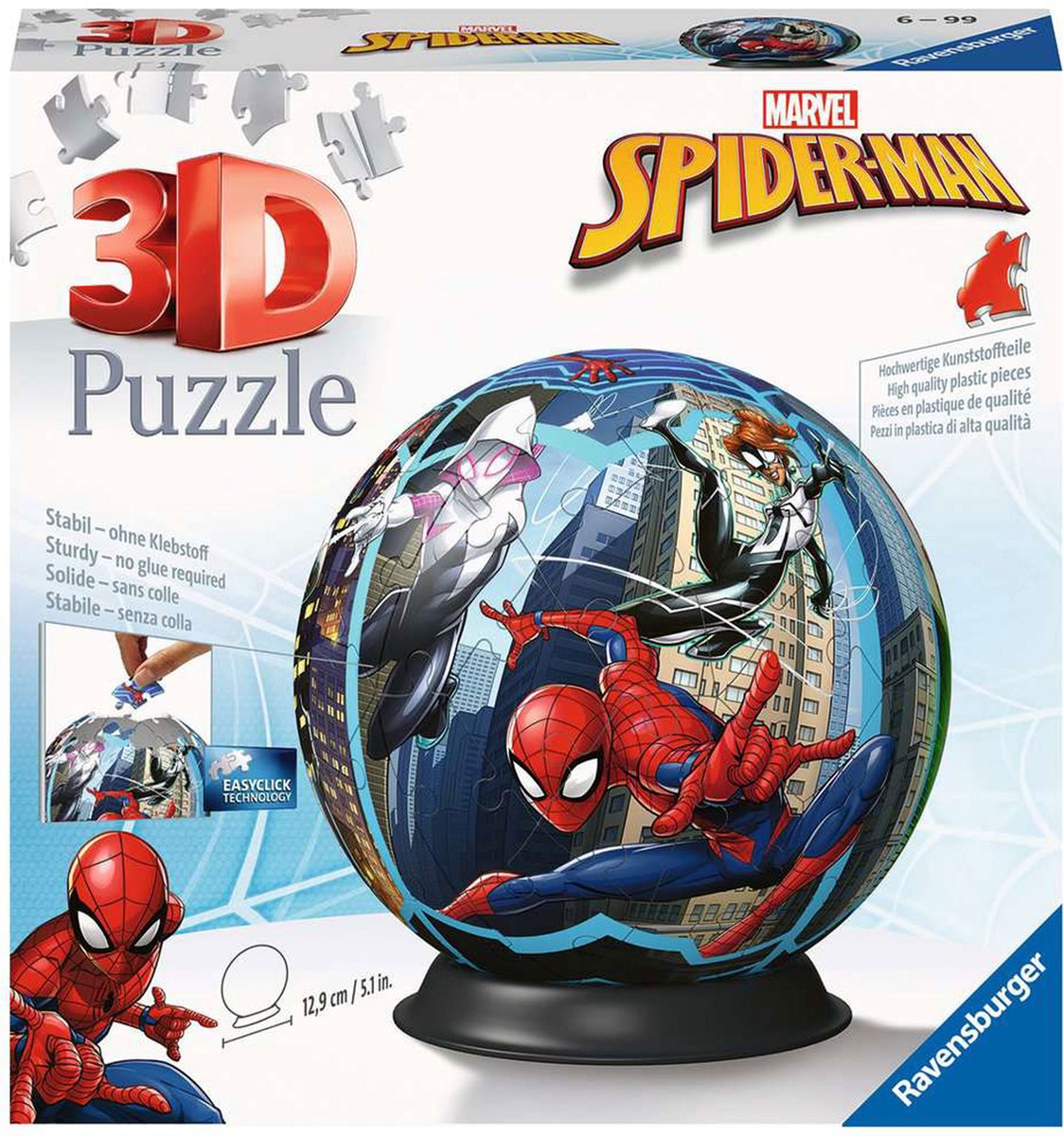 Ravensburger - Spiderman 3d Puzzle 72st.