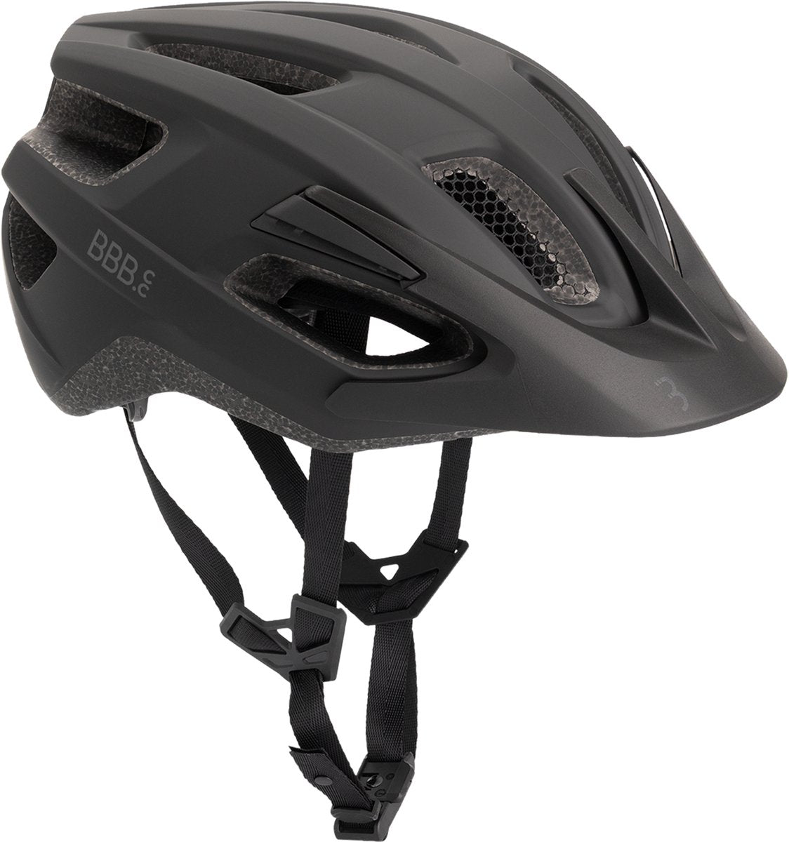 Bbb cycling kite 3.0 fidlock fietshelm volwassenen - mtb helm racefiets helm - wielrenhelm - fietshelm dames - fietshelm heren - mat zwart maat s (52-55) - bhe-30