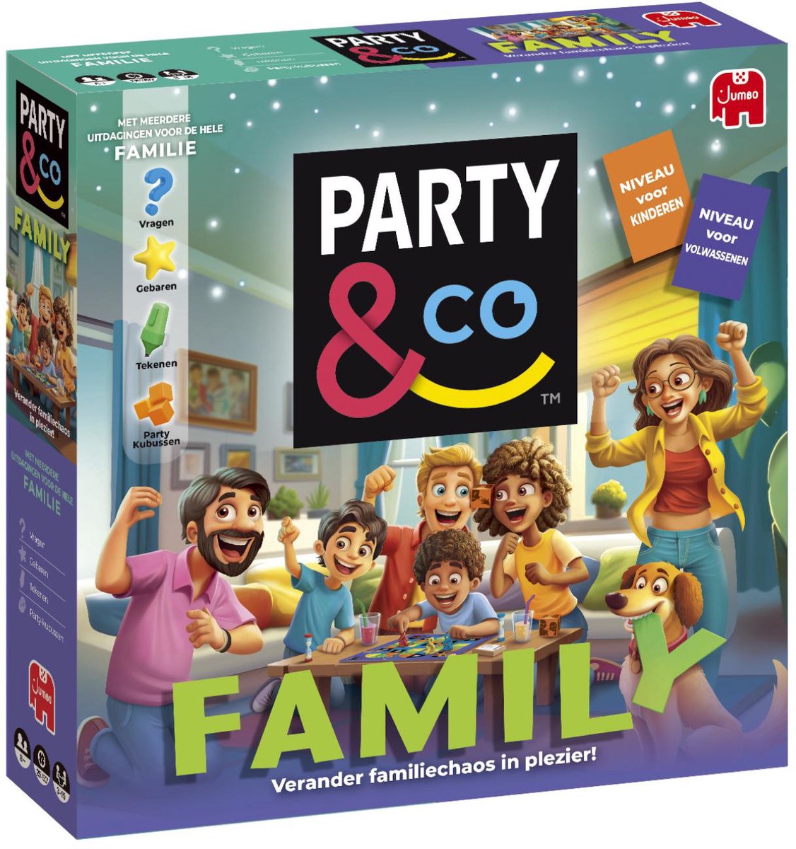 Fête géante co. - familial - jeu de société pour les familles - à partir de 8 ans - jeu de société - jeu d'action