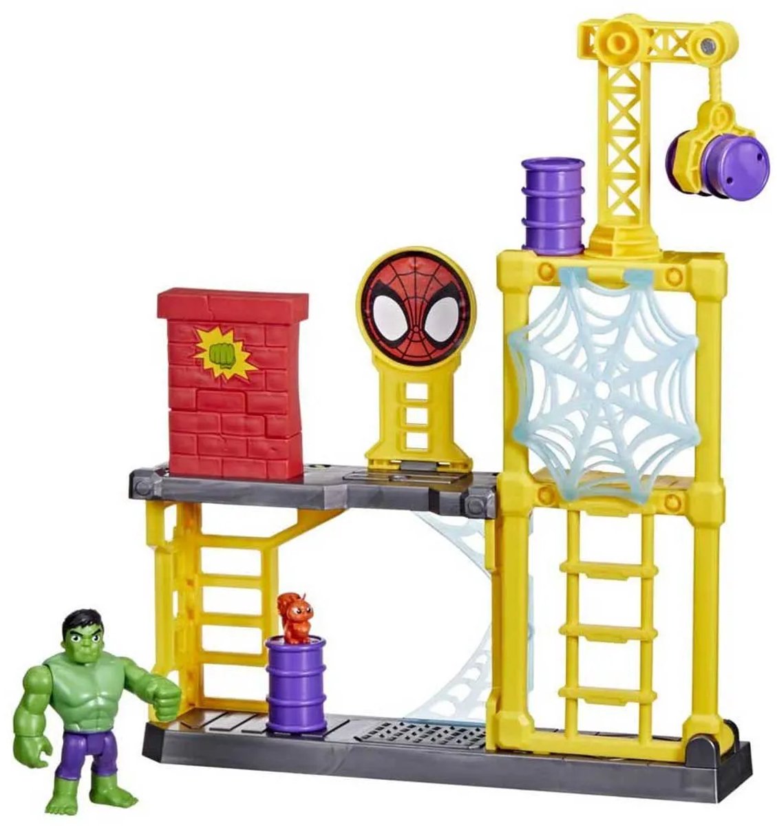 Spidey et ses incroyables amis Marvel Hulk's Playset - figurine de jeu