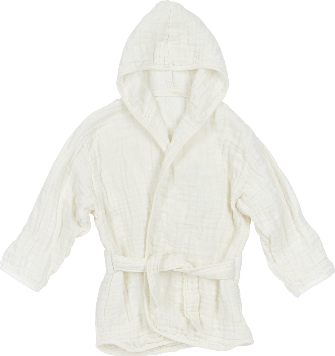 Peignoir Meyco baby uni - hydrophile prélavé - blanc cassé - 74 80