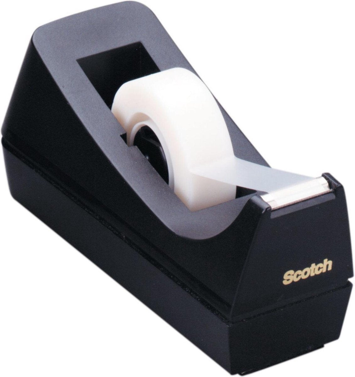Quantore support de ruban adhésif scotch c38 noir