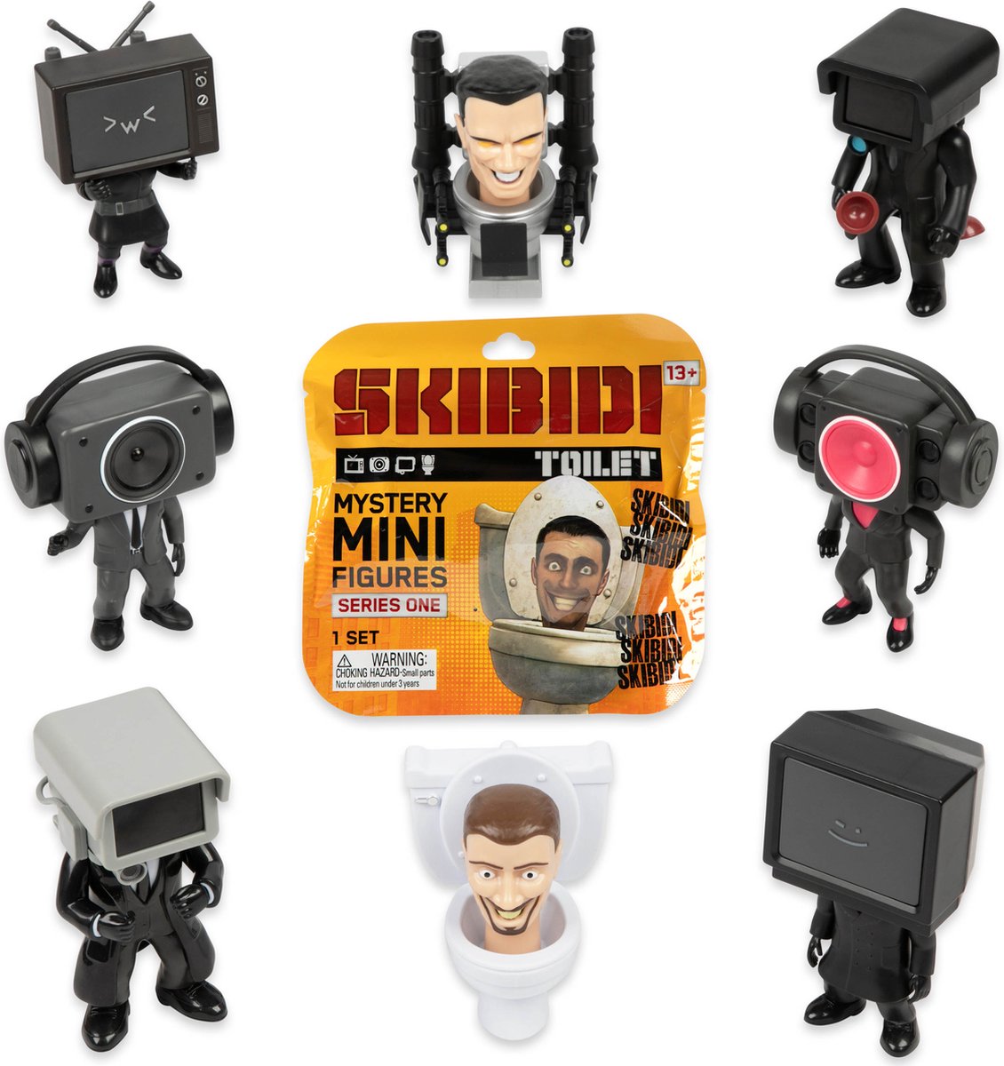 Toilettes bidi pour ski | mini figurines 6,25 cm