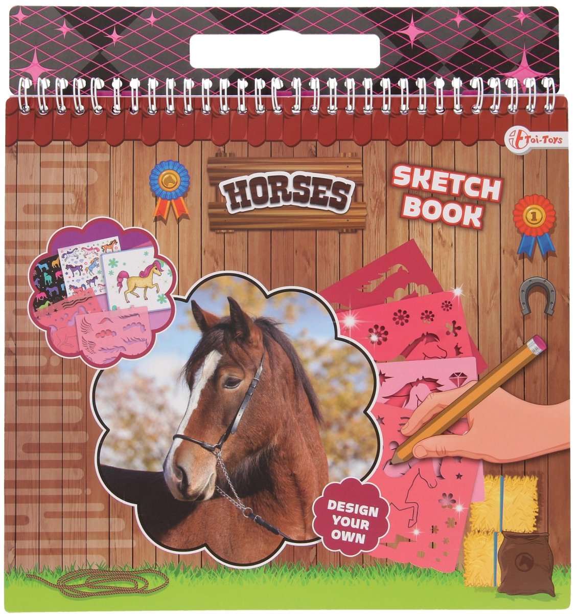 Concevez votre propre carnet de croquis de poney