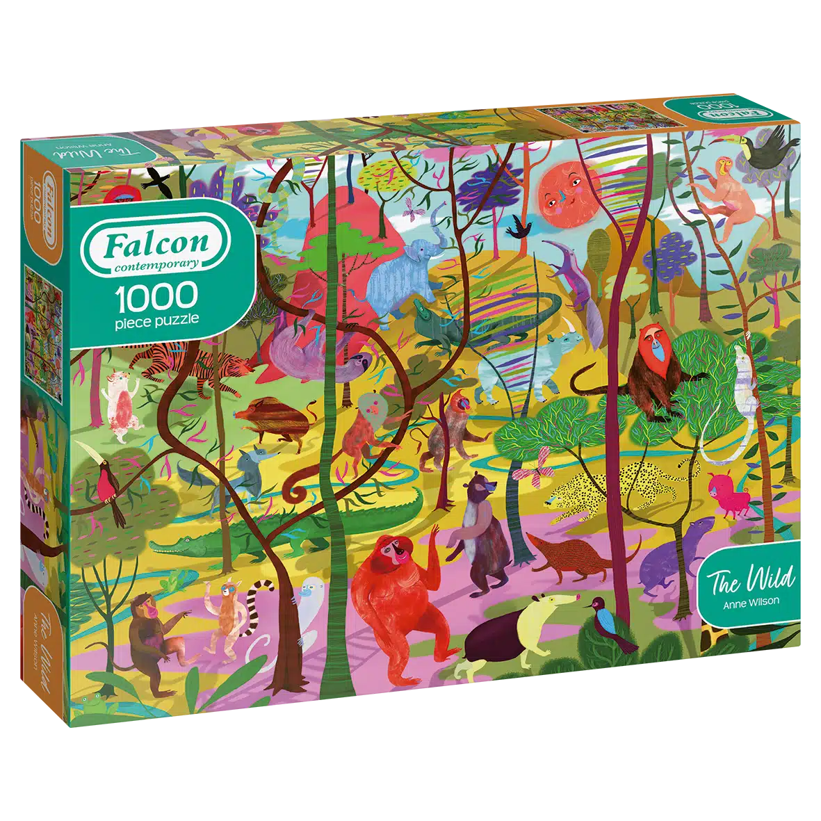 Puzzle contemporain Jumbo Falcon - la nature - 1000 pièces