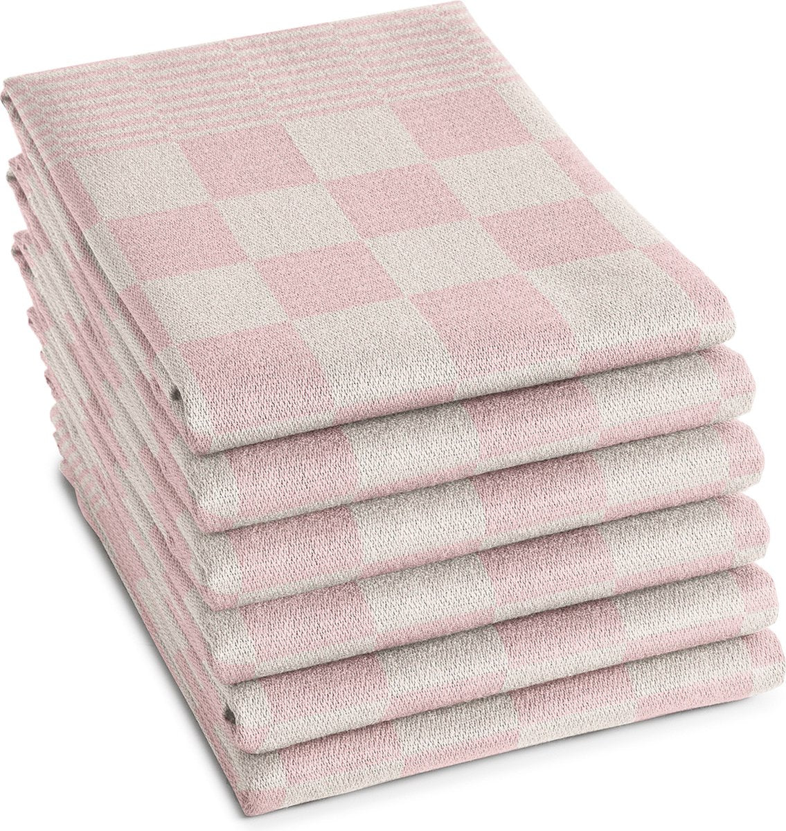 Ddddd torchon barbecue rose pastel 6 pcs