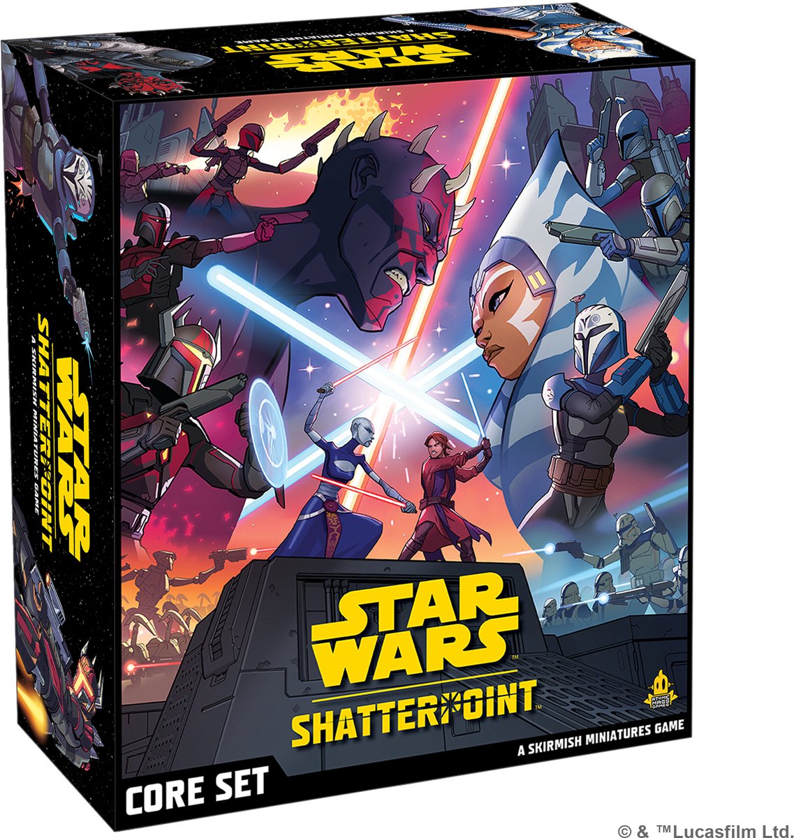 Jeux de masse atomique Star Wars Shatterpoint Core Set - fr