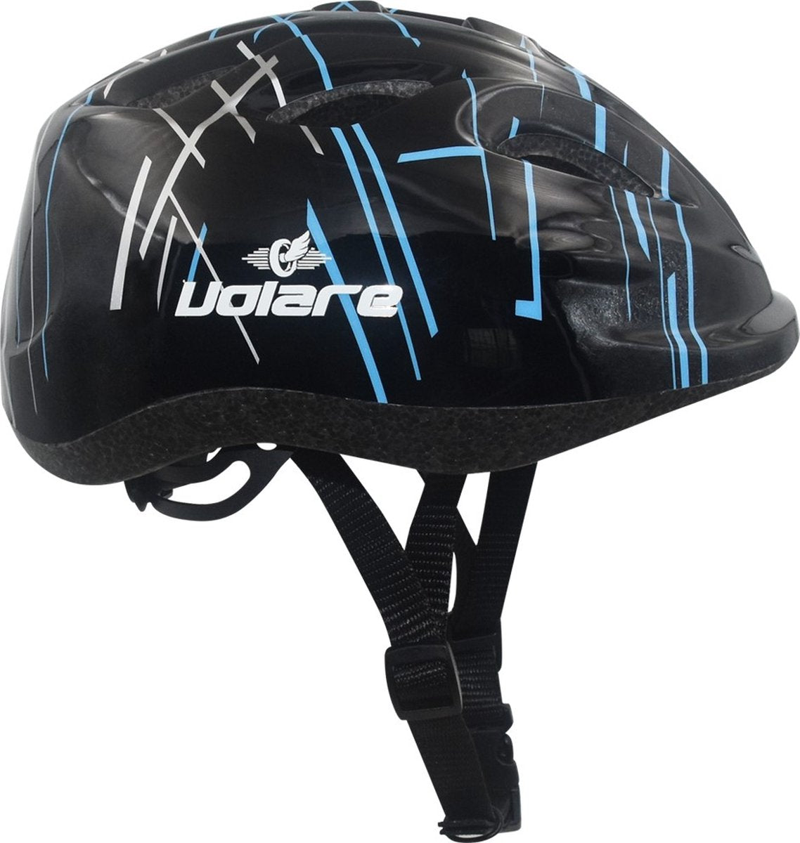 Casque de vélo Volare - enfants - noir - 47-51 cm