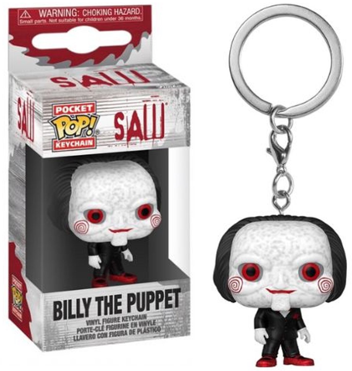 Funko poche pop! porte-clés horreur : scie - Billy la marionnette