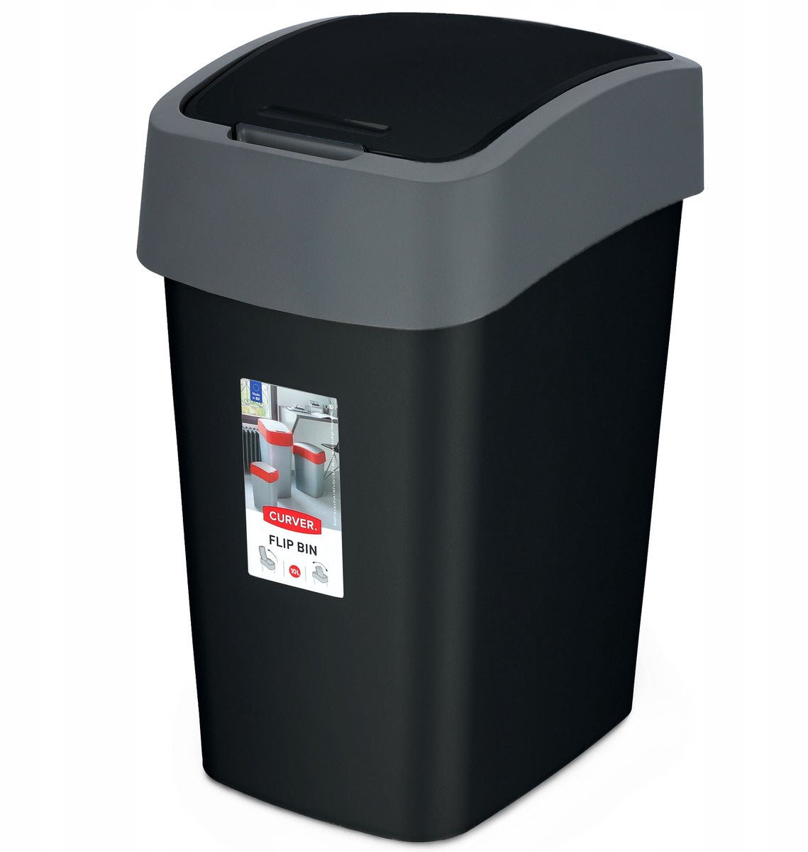 Poubelle pliable Curver 10l