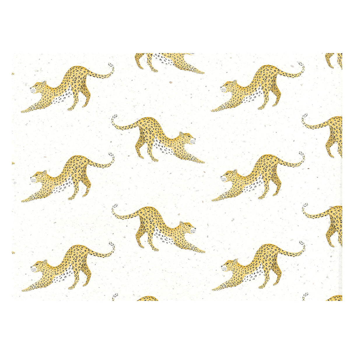 Rotolux papier d'emballage panthères papier de betterave durable, 3 m.