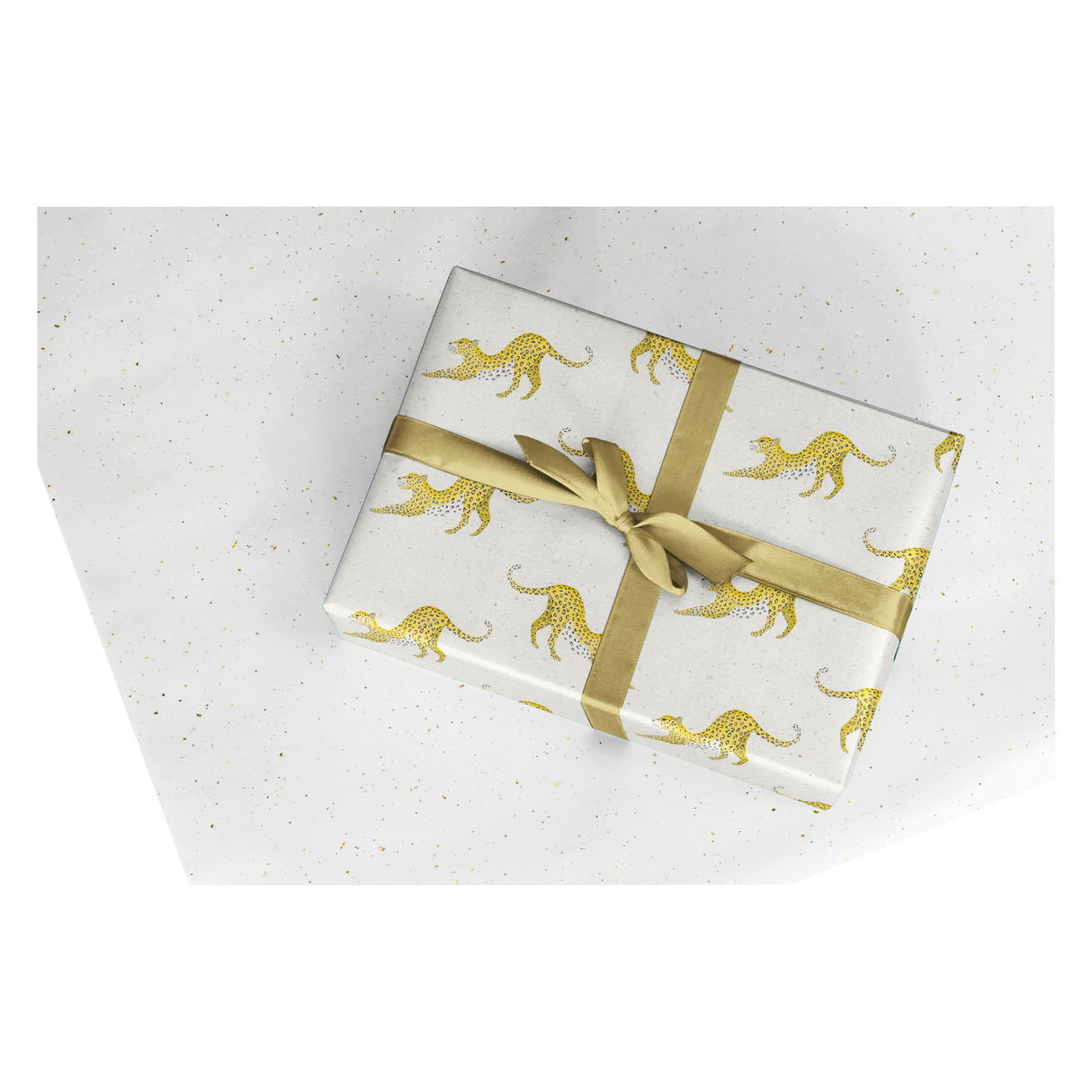 Rotolux papier d'emballage panthères papier de betterave durable, 3 m.