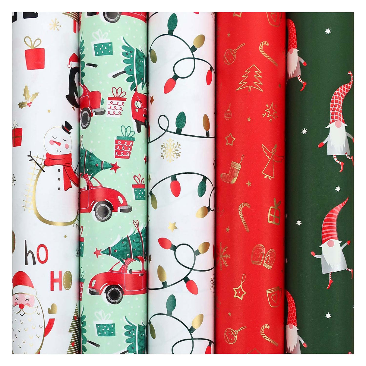 Papier cadeau Rotolux collection Noël, 50 rouleaux