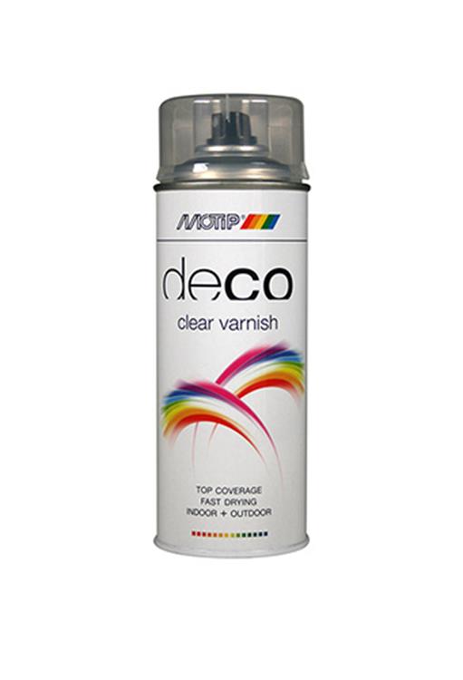 Motip 1051859 - sp. vernis transparent alkyde hg bombe aérosol 400 ml | 1 pièce